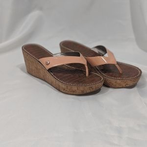 Sam Edelman Cork Wedge Sandals